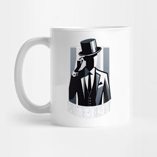 Mister Right - Elegant Groom in Top Hat Mug